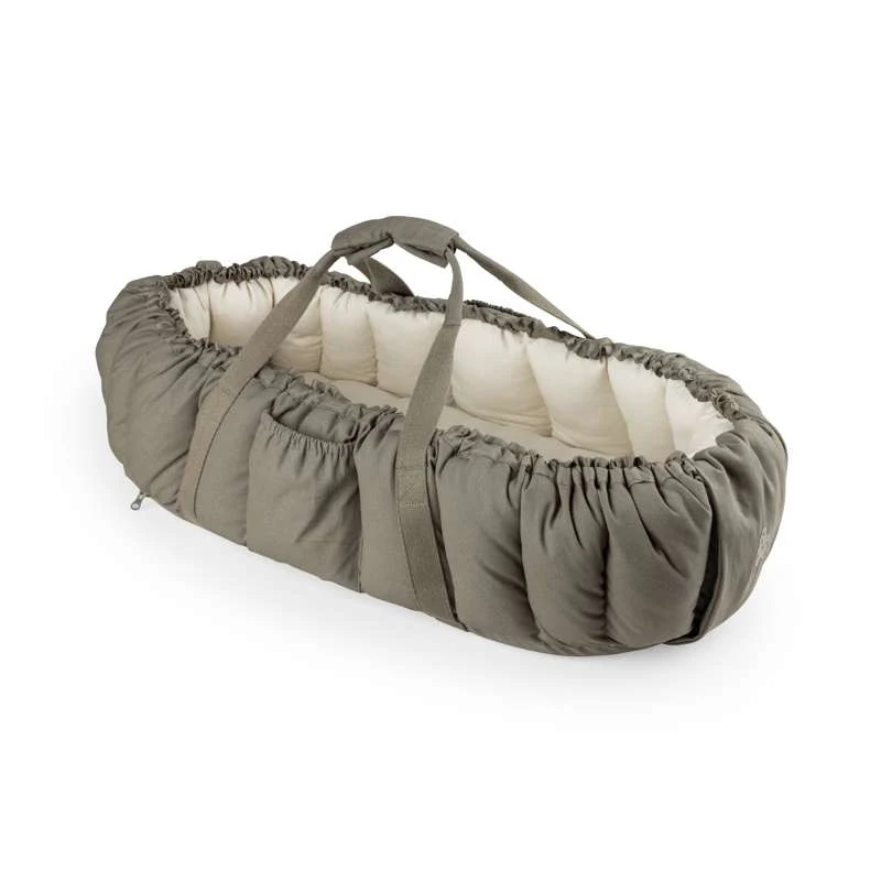 Sebra 3-i-1 Babynest - Mörk oliv - Bild 2